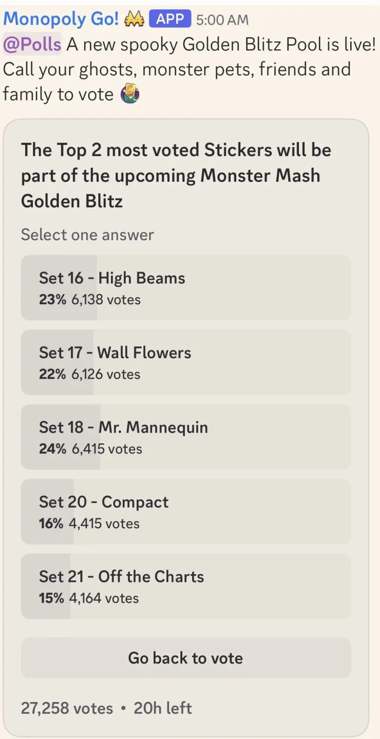âï¸VOTE FOR GOLD BLITZ STICKERSâï¸