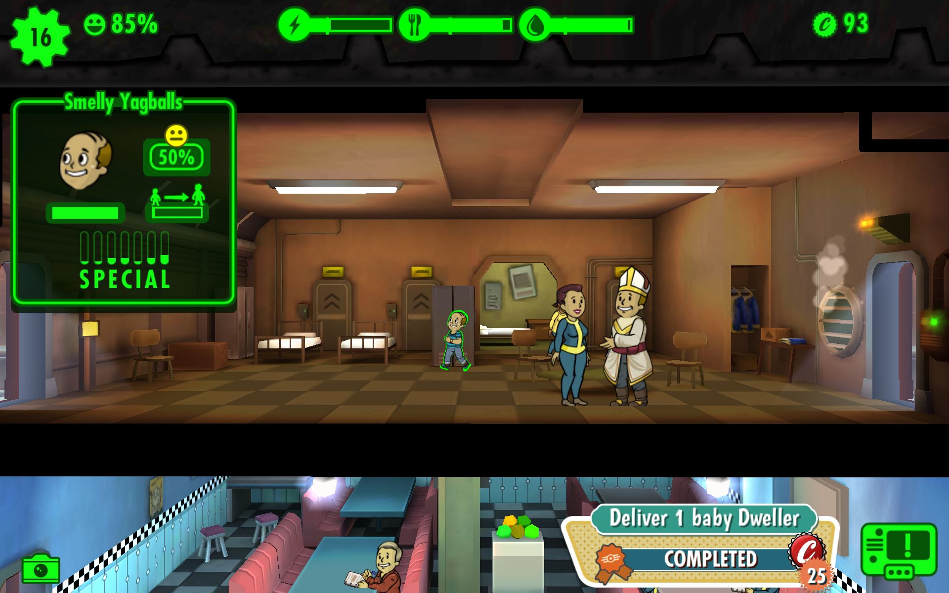 fallout shelter how to stats affect your deweler