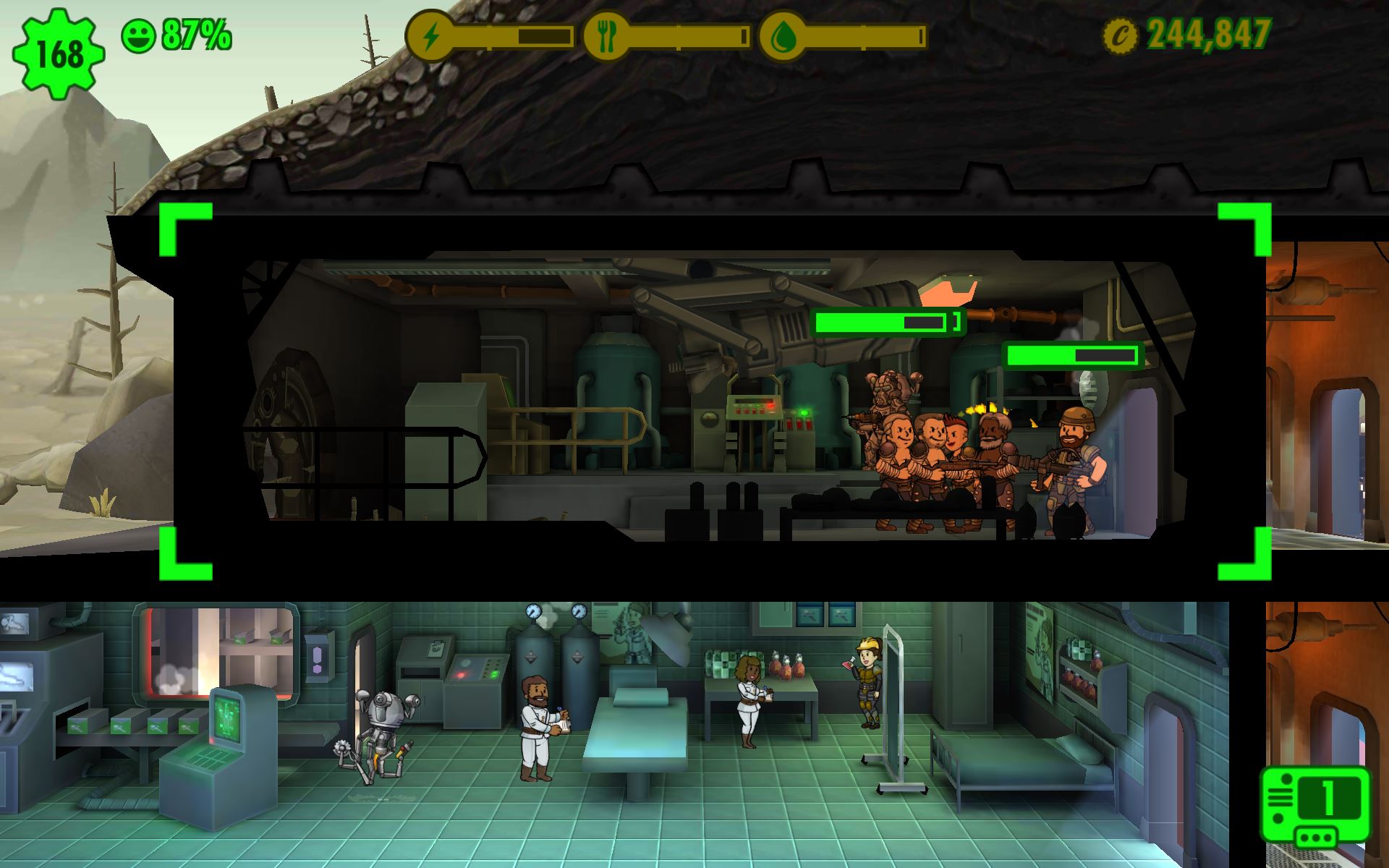 fallout shelter kill raiders without weapon