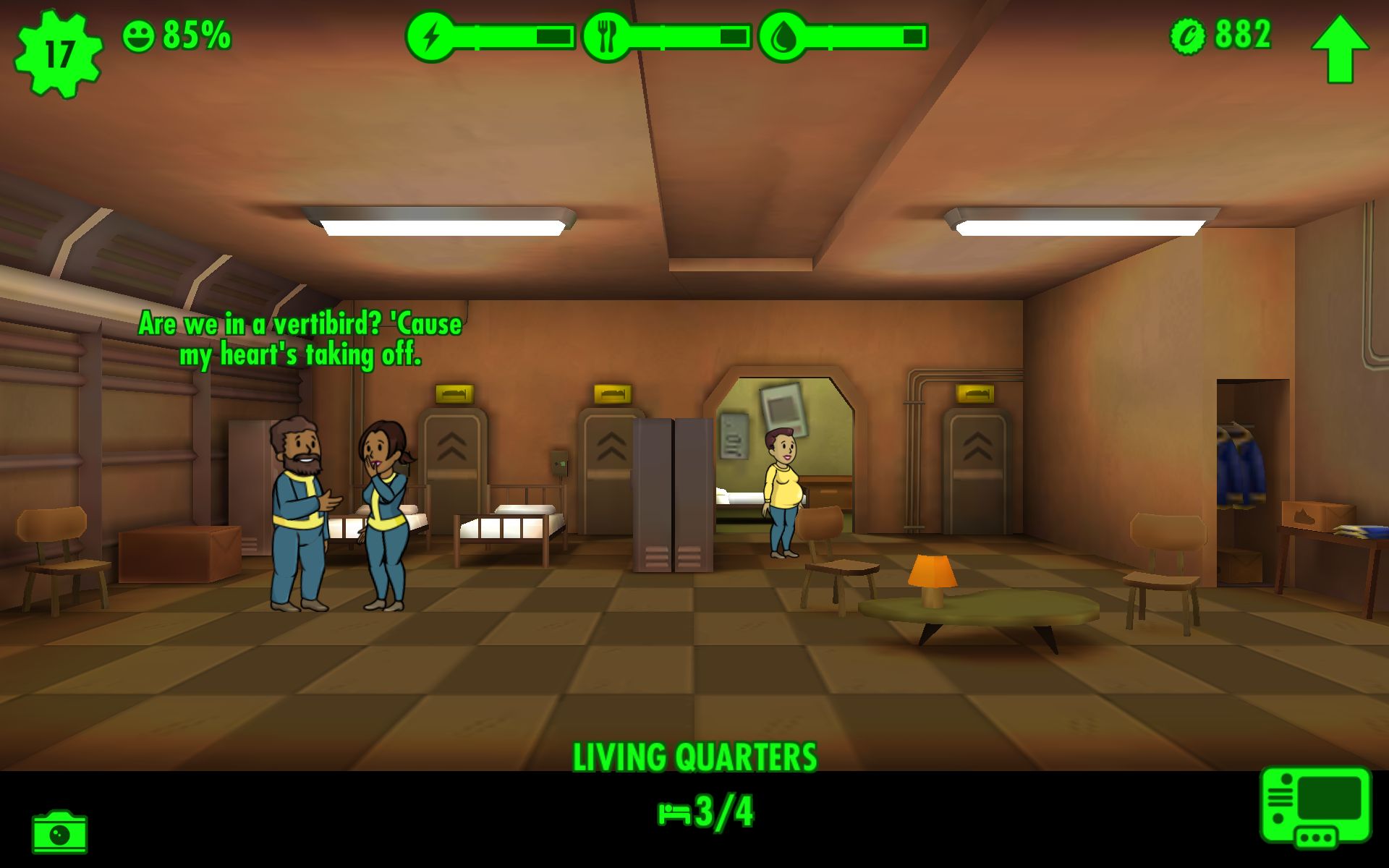 fallout shelter merged weight room