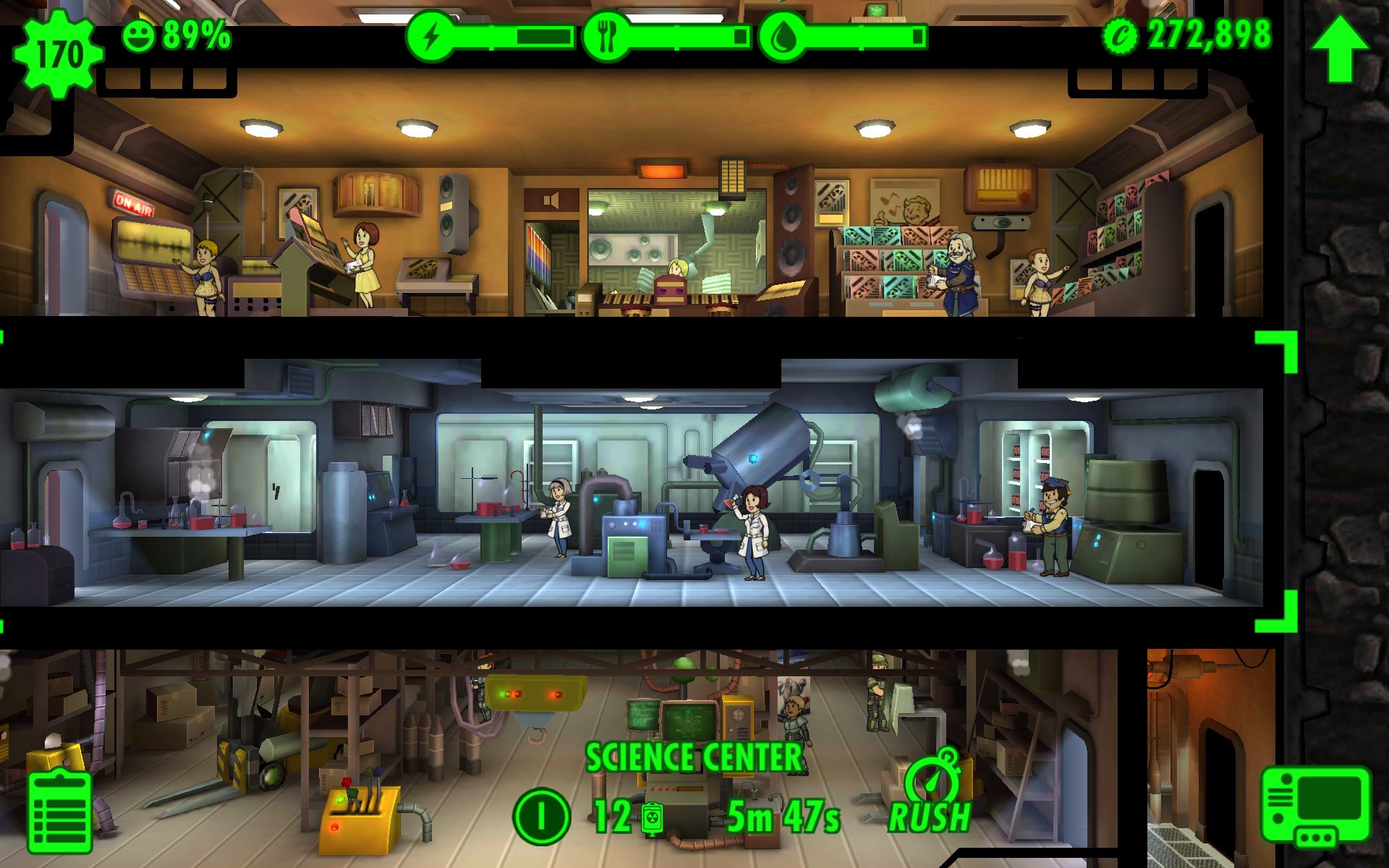 fallout shelter max stat does armor help