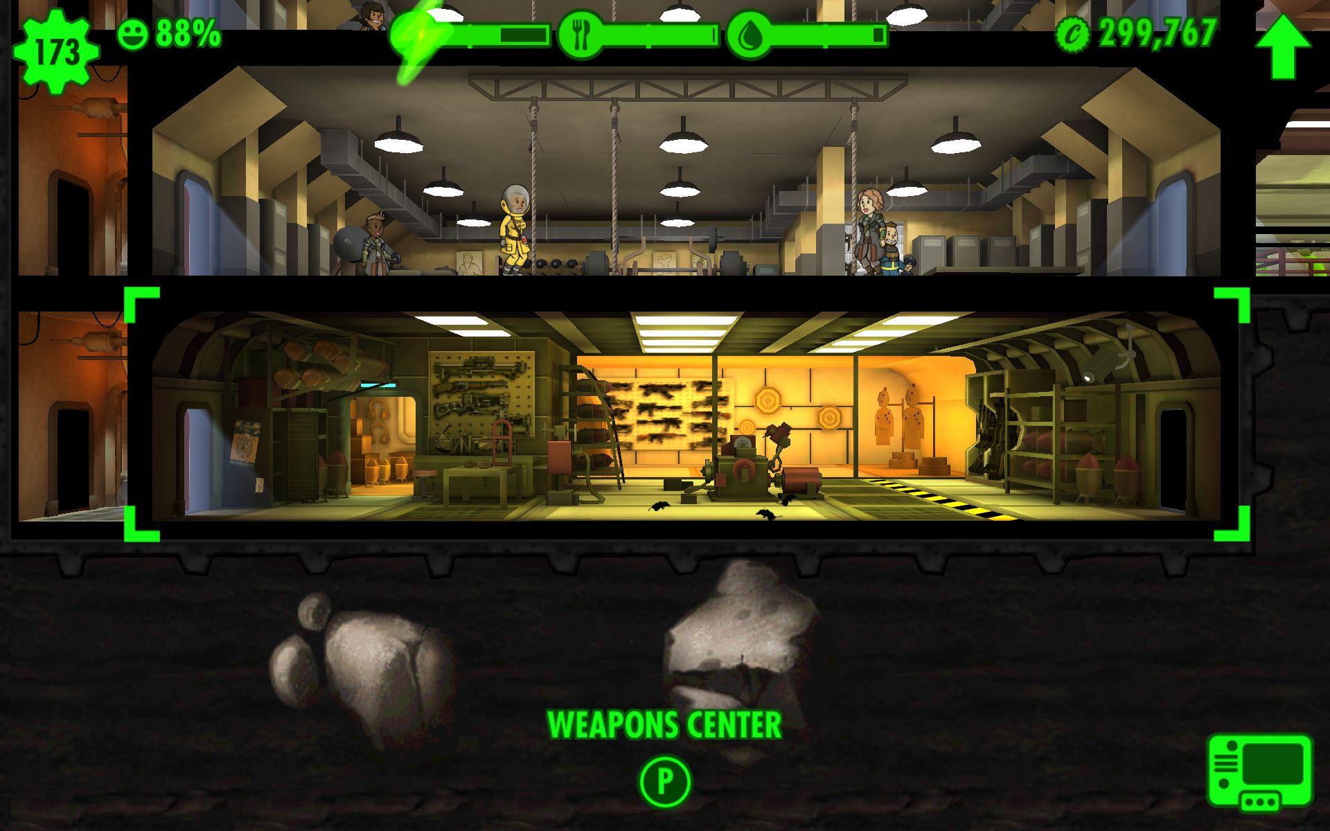 fallout shelter upgrade training rooms
