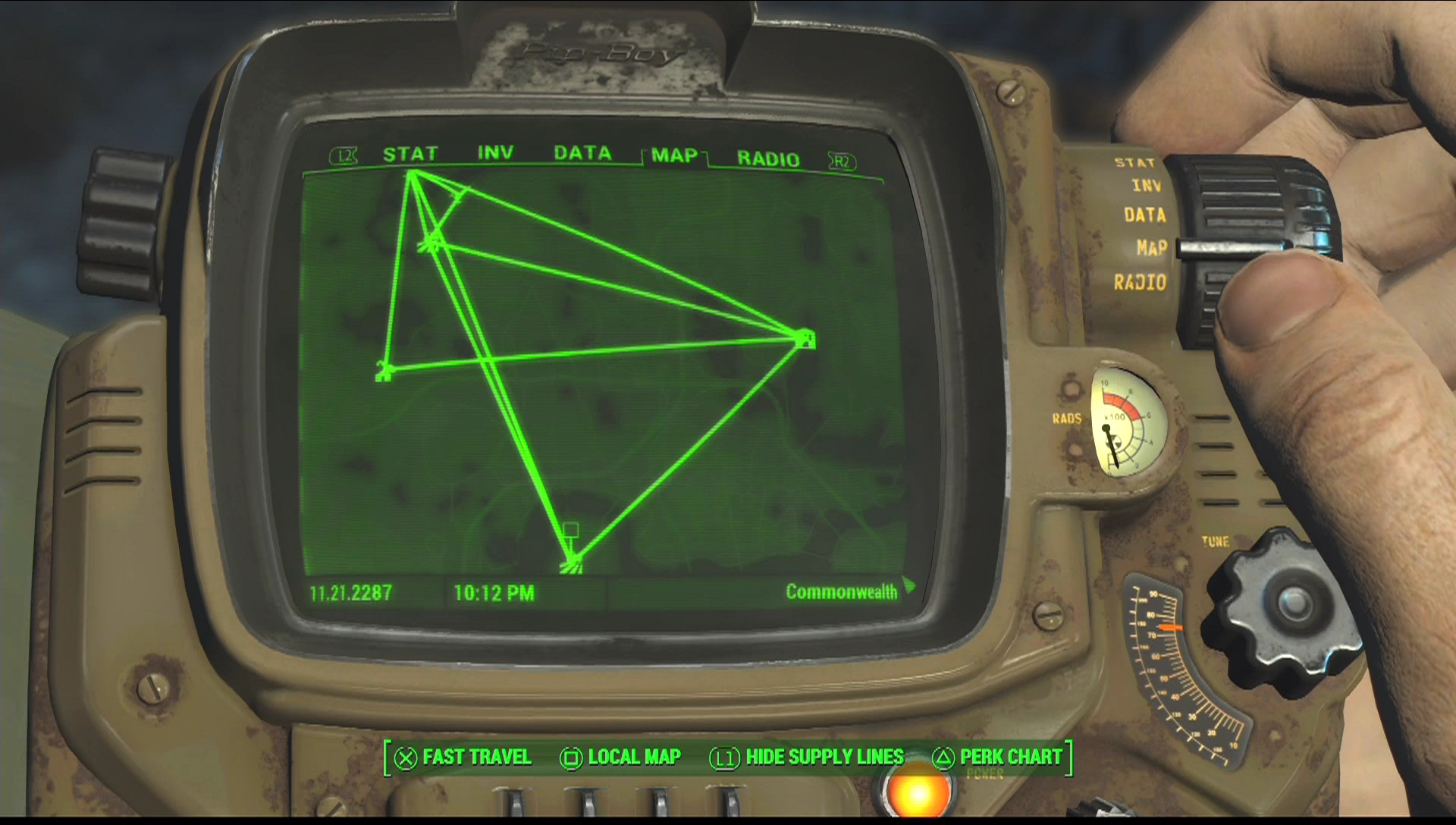 fallout 4 supply line management mod
