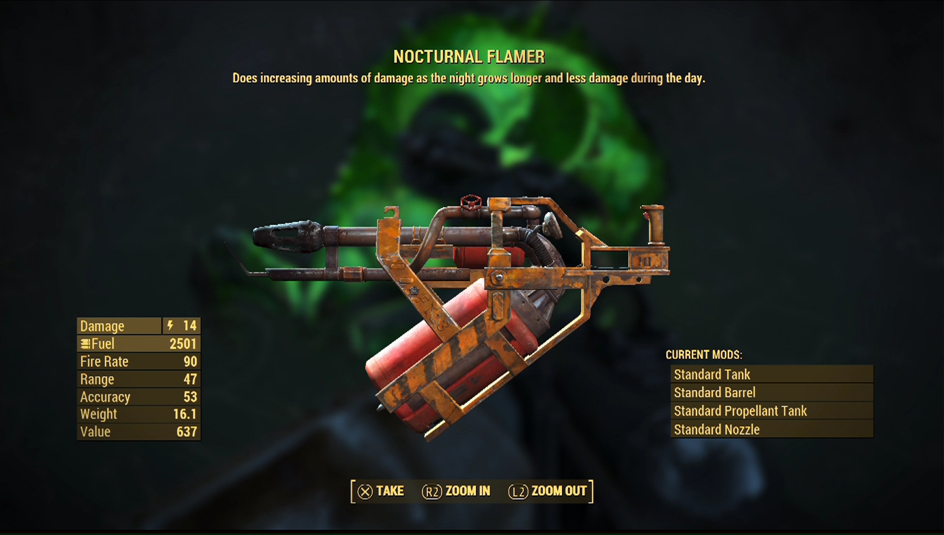 fallout shelter legendary weapons color