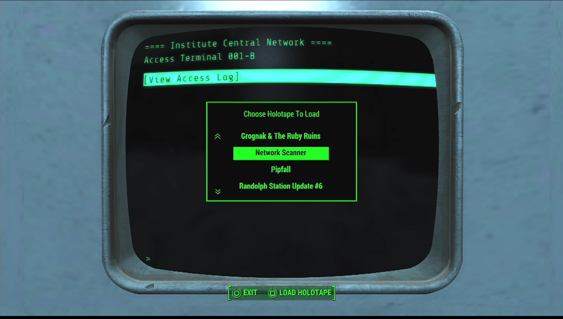 fallout 4 use network scanner