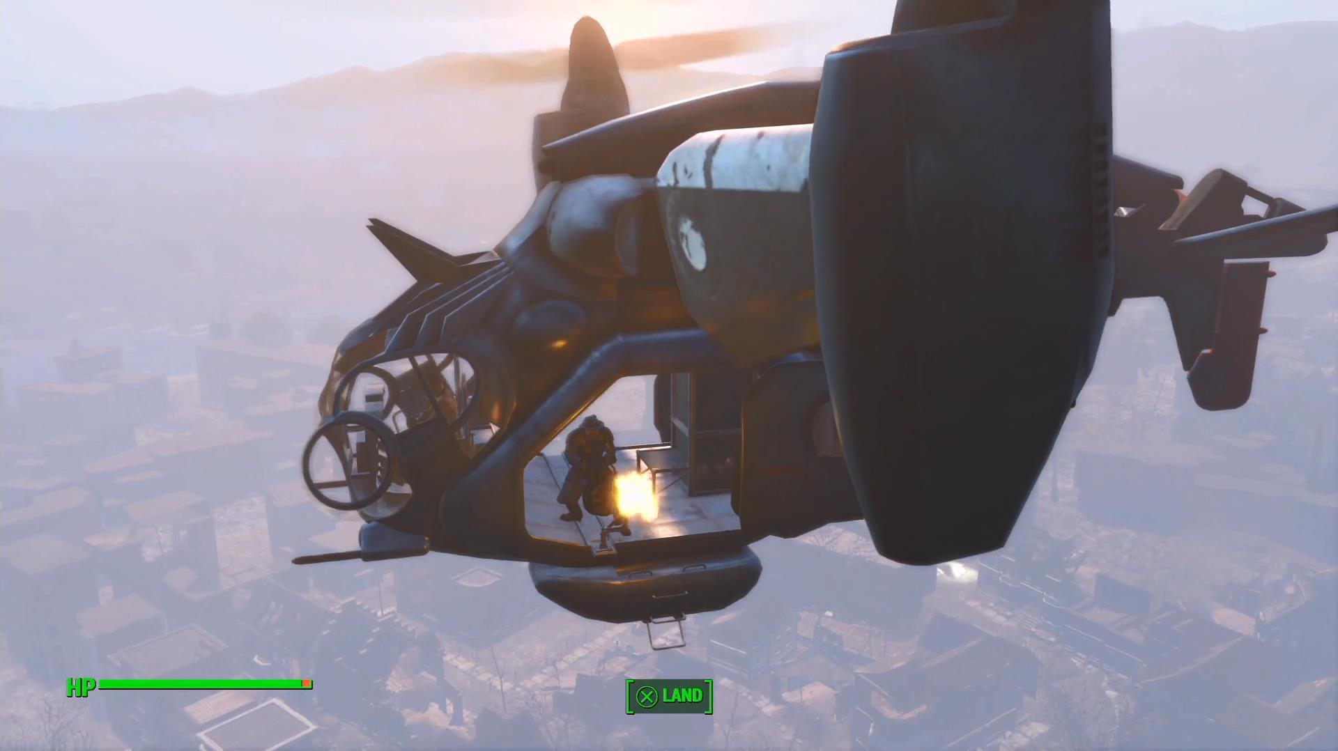 fallout 4 vertibird fast travel