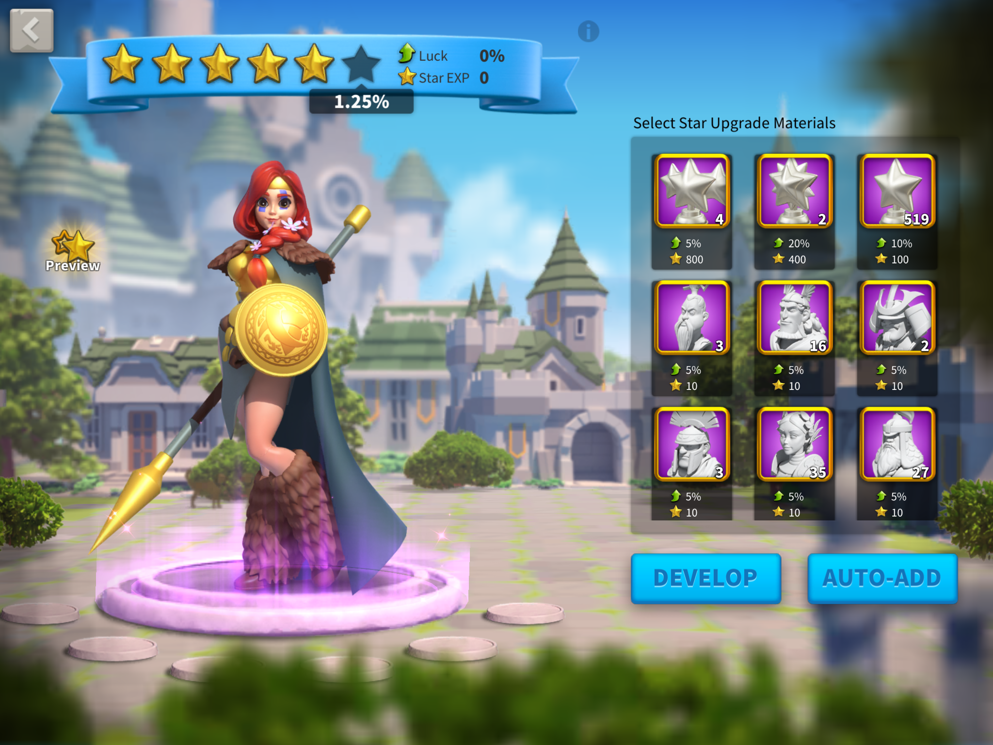 Upgrading to a 6 Star Commander - Rise of Kingdoms Tips and ...