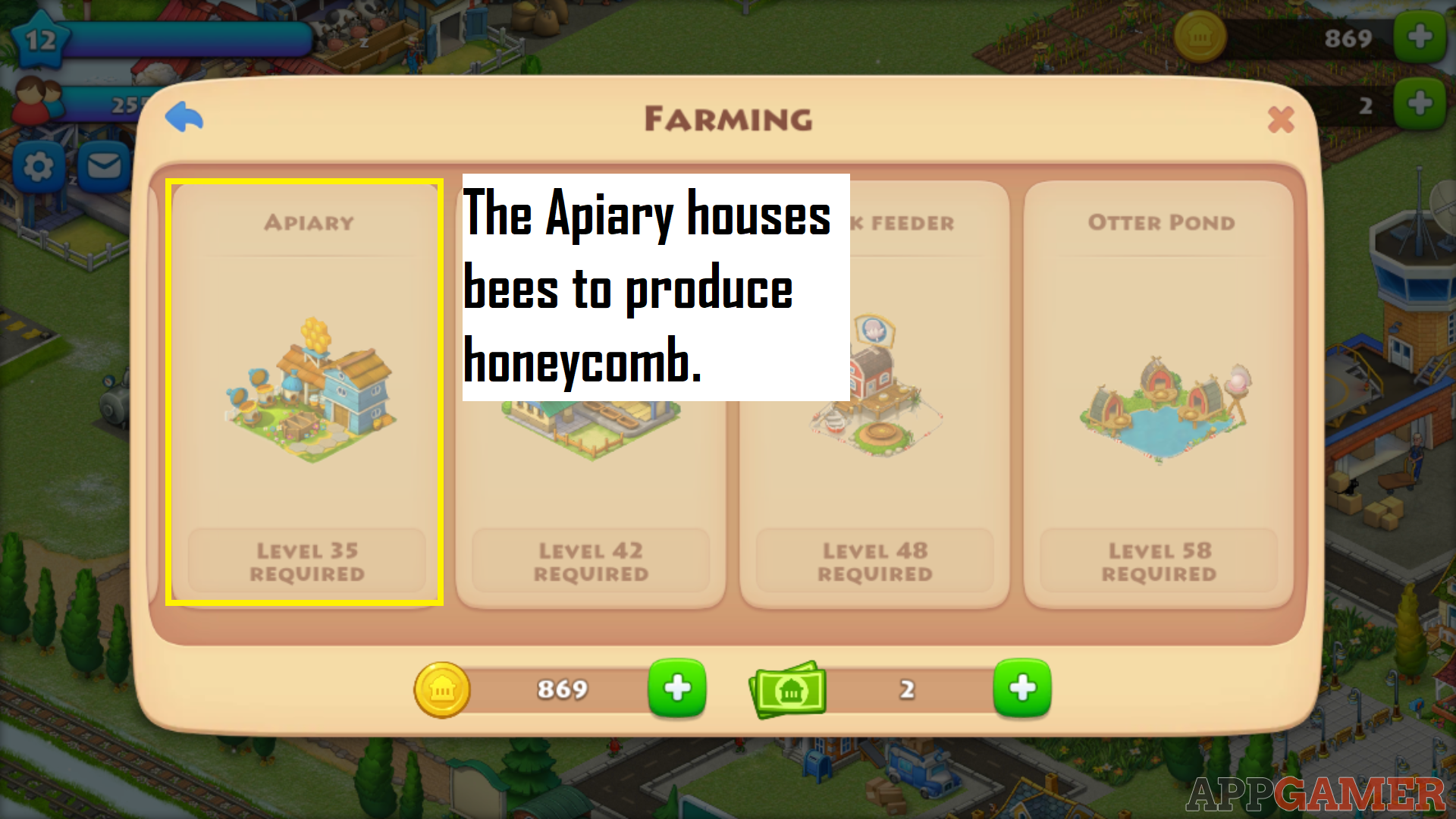 game township apiary