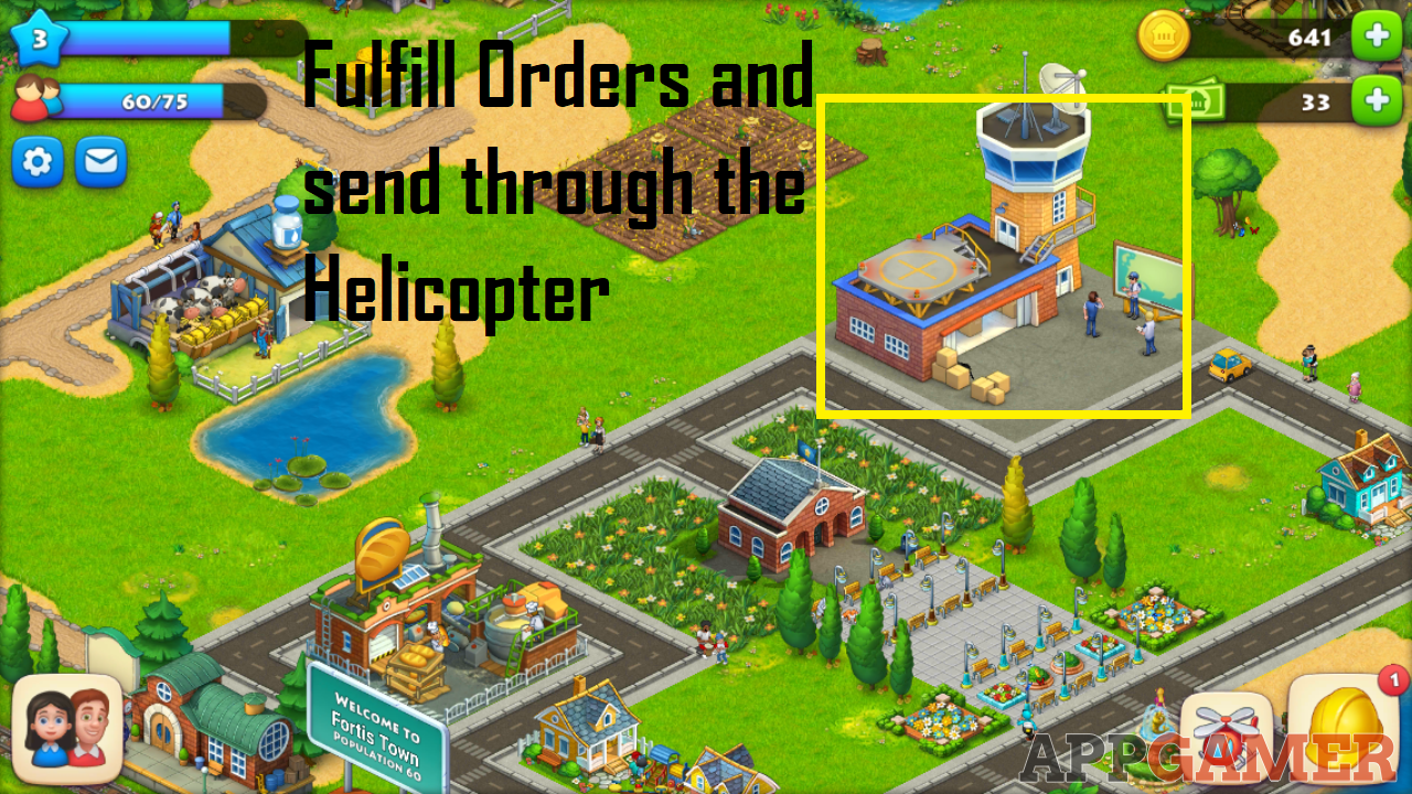 Sending Goods Through Helicopter Township Guide And Tips - roblox welcome to farm town chicken coop