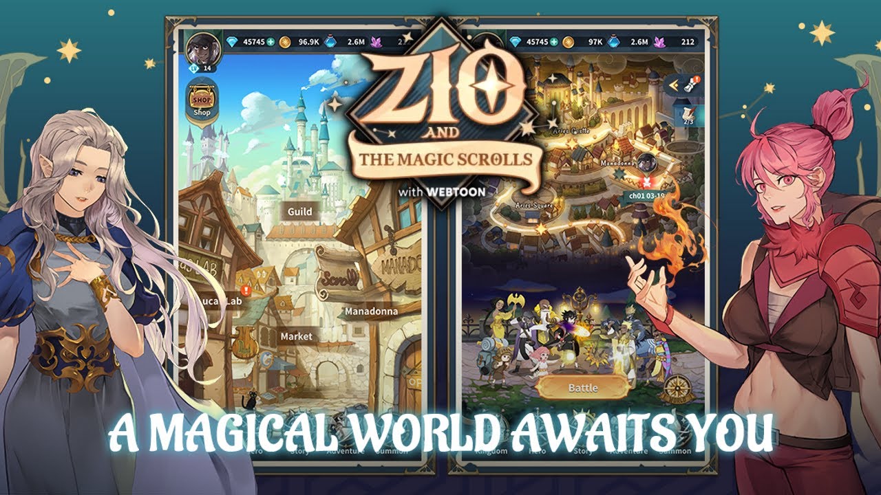 ZIO and the Magic Scrolls Reroll Guide