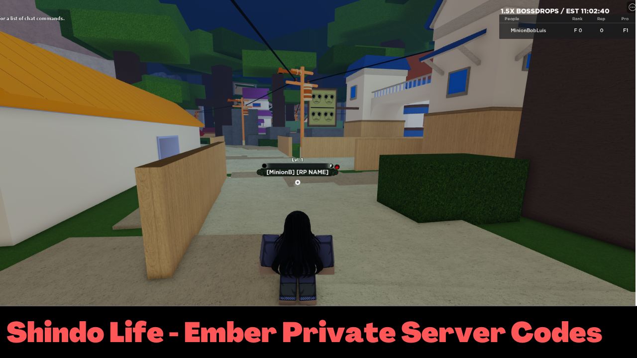 Shindo Life Ember Private Server Codes (September 2023)