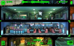 fallout shelter 3 room diner