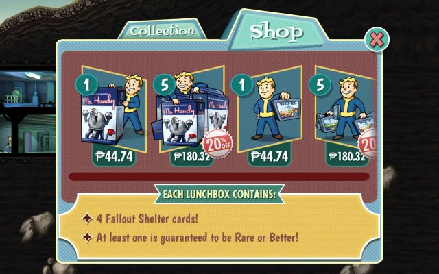 fallout shelter lunchbox codes steam