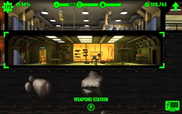 fallout shelter does armour help training