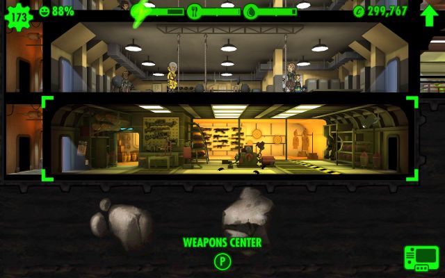 fallout shelter max room sizes