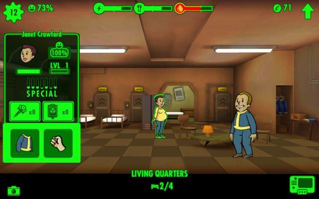 how do you stack 3 buildings in fallout shelter
