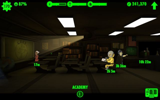 fallout shelter pc cant build weapon workshop