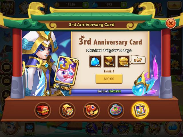 Idle Heroes Wishing Fountain Event Guide