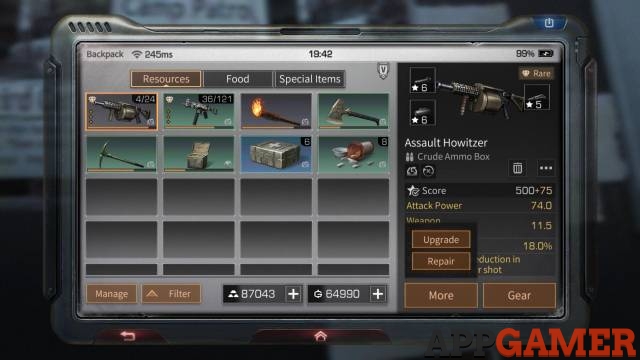 running with rifles rare weapons in armory