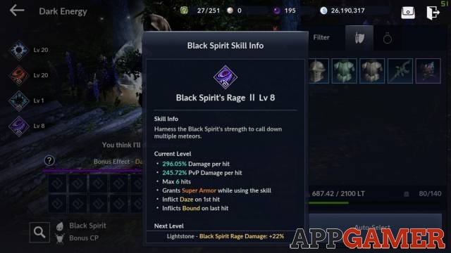 Black Spirit Rage - Black Desert Mobile Guide and Tips