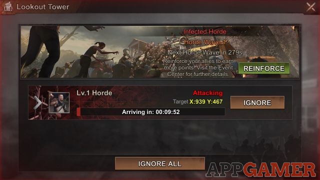 state of survival infected horde points