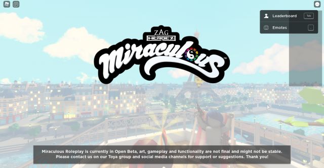 Коды в игре miraculous roblox