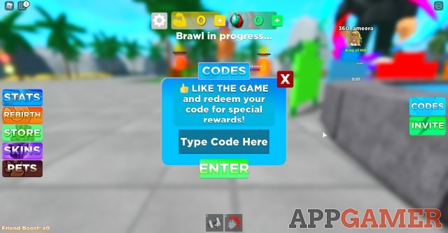 Muscle Simulator Codes On AppGamer