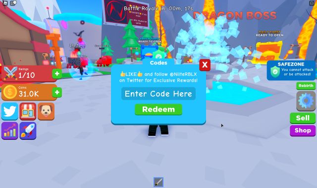 code for ninja simulator 2