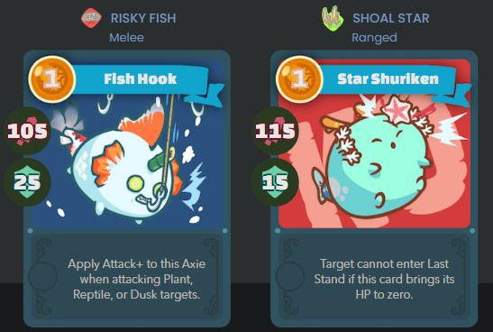 Axie Infinity Combo Cards List - Axie Infinity