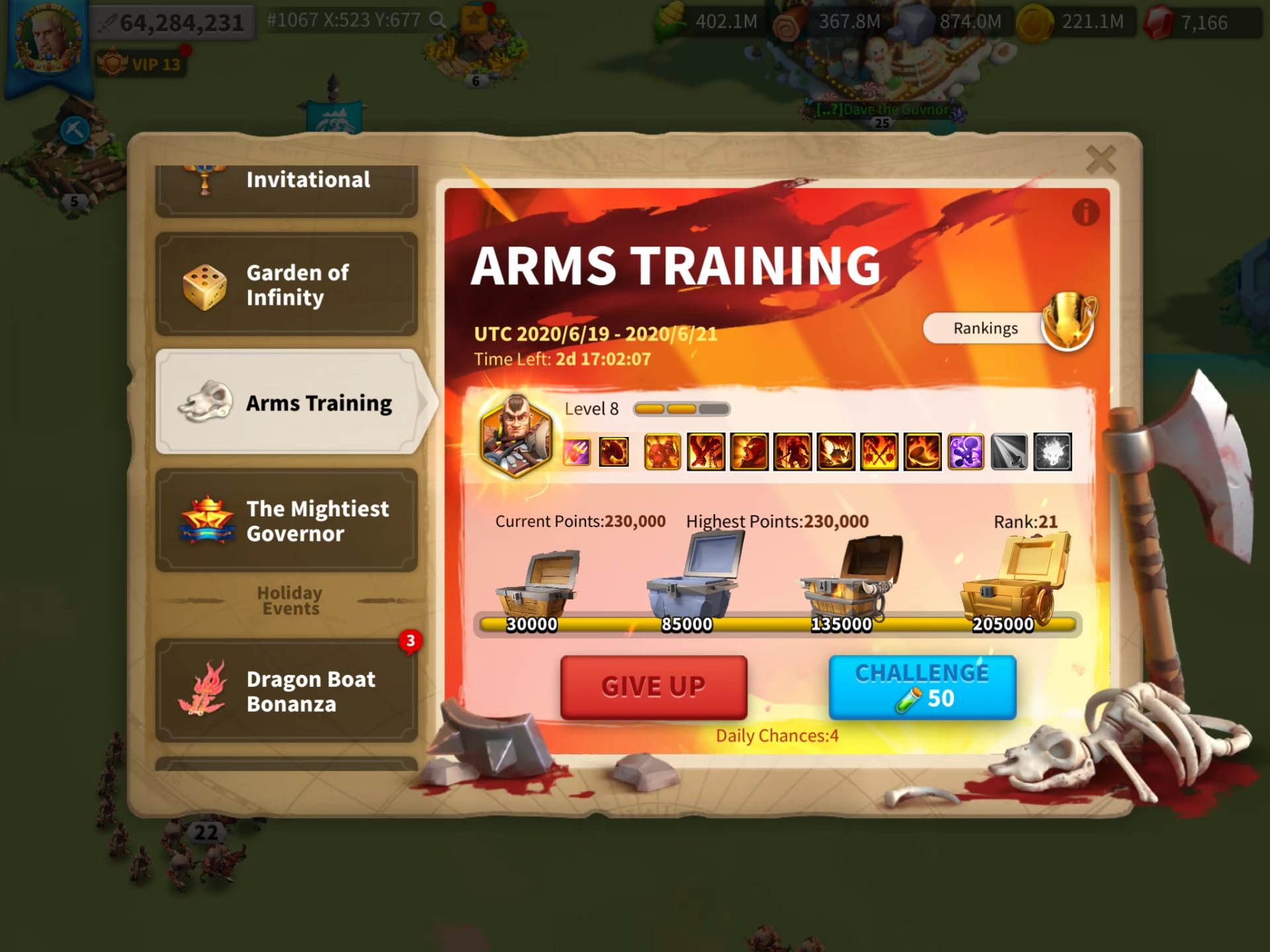 Arms Training Rise of Kingdoms Tips and Walkthrough