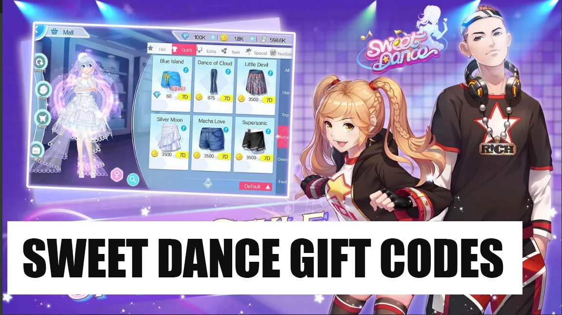Sweet Dance Gift Codes (March 2024)