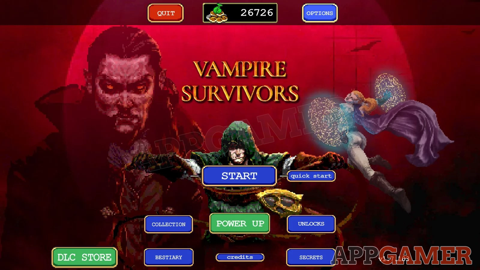 How To Use Secret Cheat Codes In Vampire Survivors