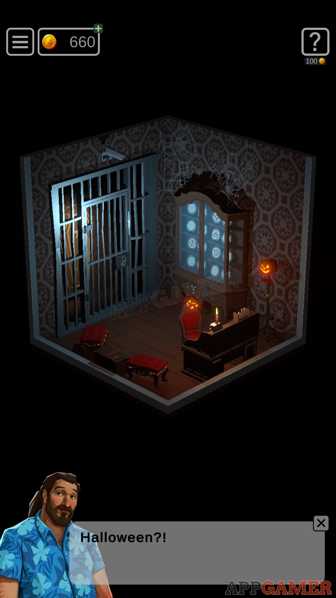 Level 25: Fright Walkthrough - 50 Tiny Room Escape