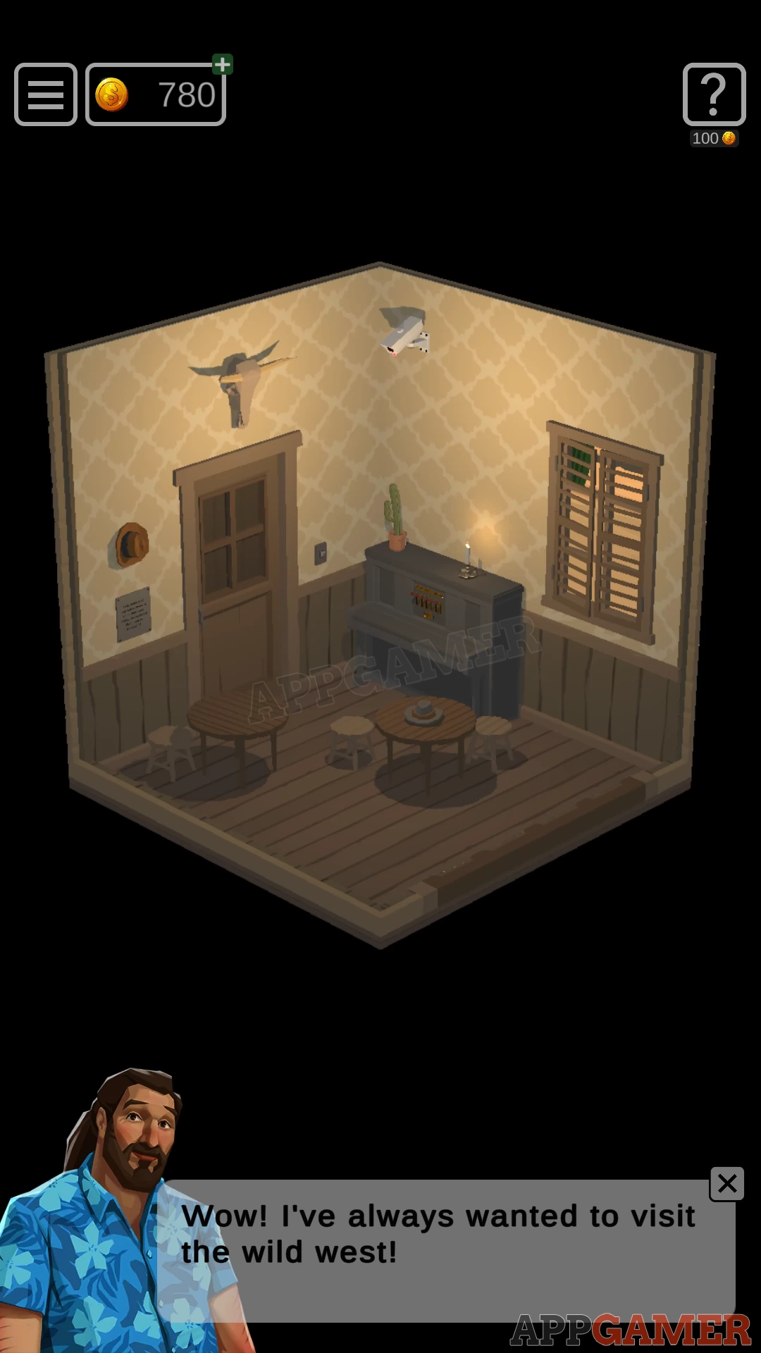 Level 26: Wild West Walkthrough - 50 Tiny Room Escape