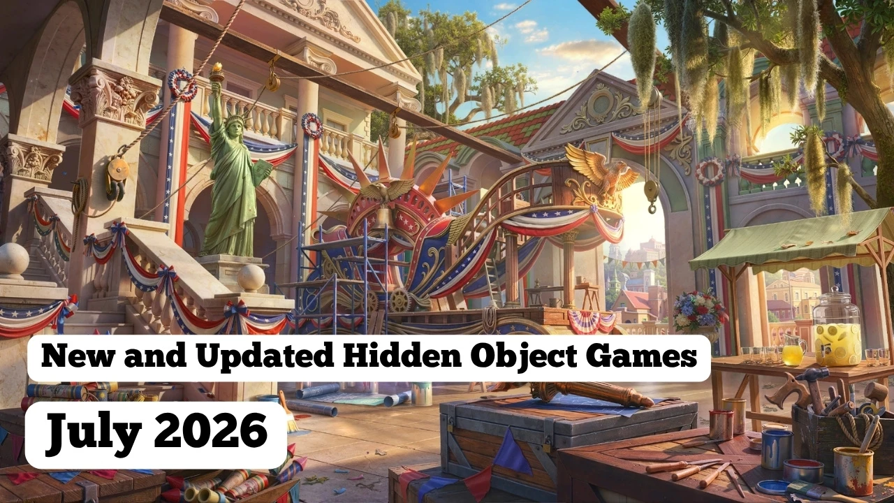 New and Updated Hidden Object Games for July 2026: iOS and Android