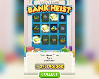 Monopoly GO: Bank Heist Stuck