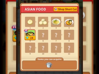 How to make Asian Food items in Merge Sweets