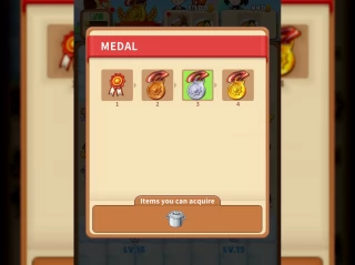 How to get Medals in Merge Sweets