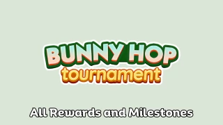 Monopoly Go Bunny Hop Tournament Rewards April 3rd-4th