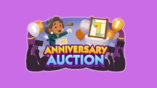 Monopoly Go Anniversary Auction Rewards April 28th-May 1st