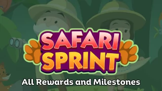 Monopoly Go Safari Sprint Rewards and Milestones - March 4th-5th