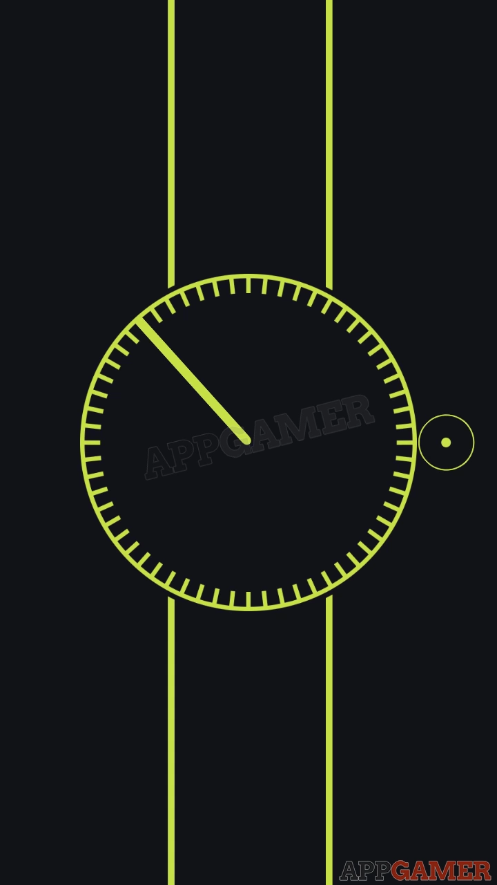 Single Yellow - Top Right - Watch Face