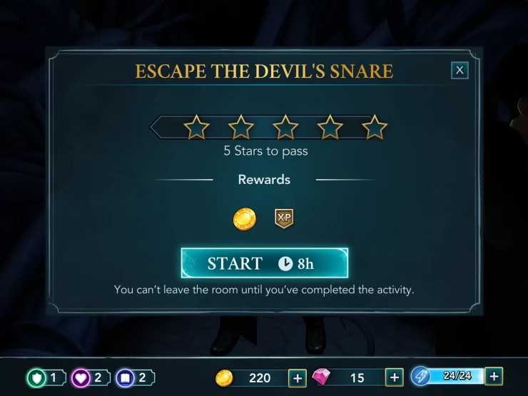 Escape the Devils Snare