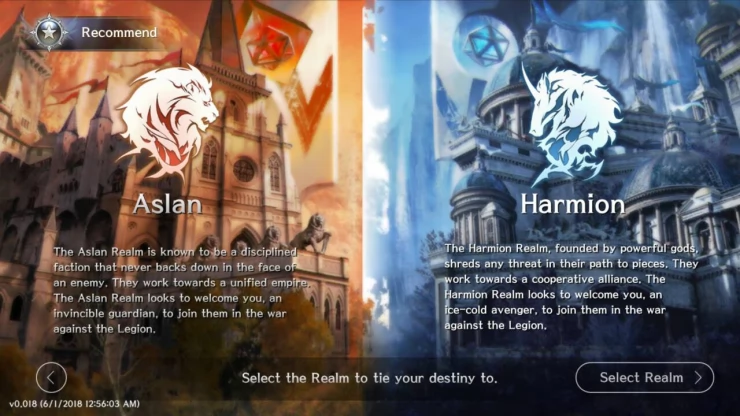Why Does the Game have Two Realms?