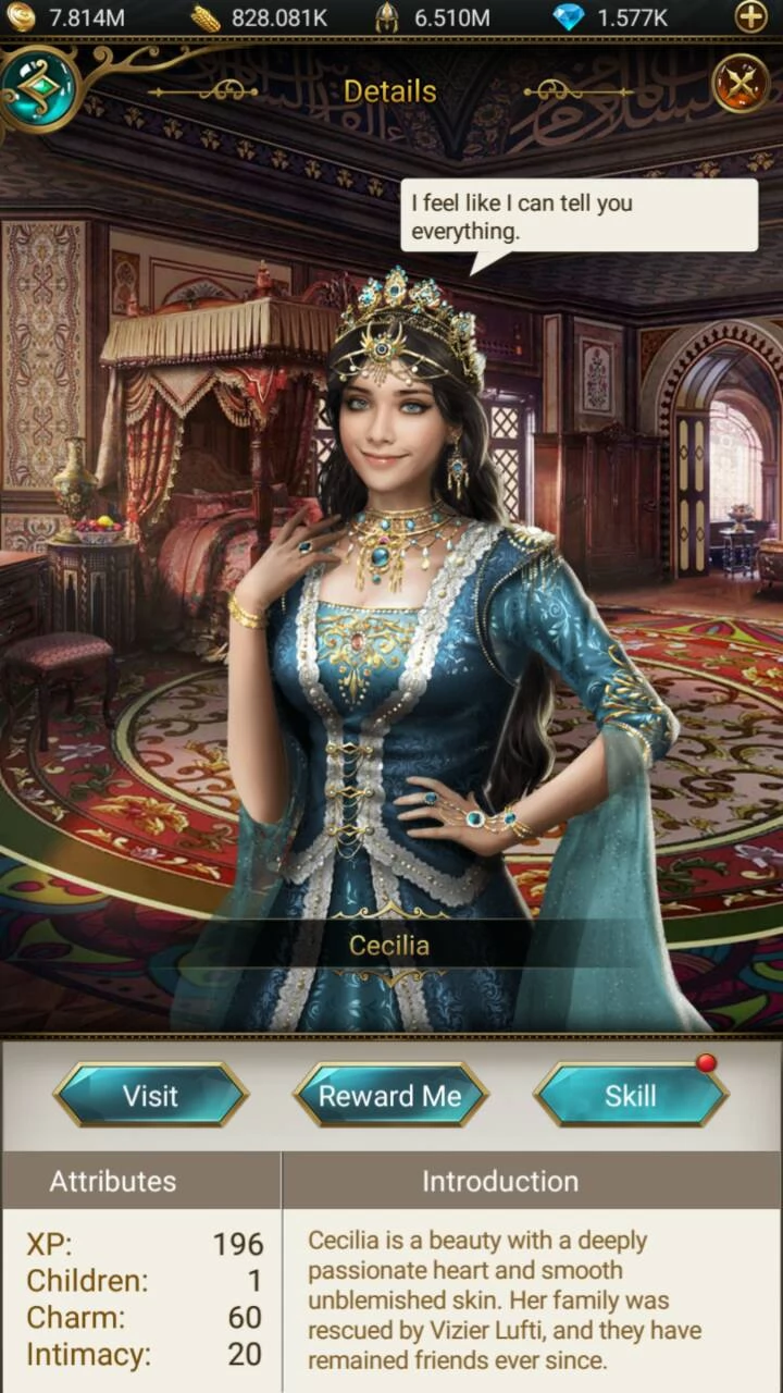 What are Consorts for in Game of Sultans?