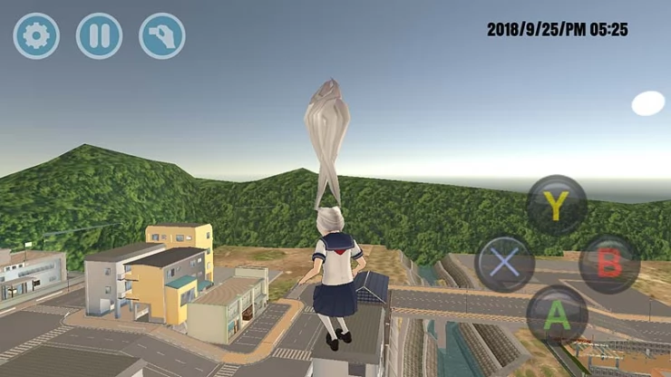 How to Climb Rooftops in High School Simulator?