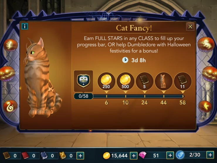 NEW EVENT  Harry Potter Hogwarts Mystery Gameplay Walkthrough CAT FANCY  EXCLUSIVE REWARDS 
