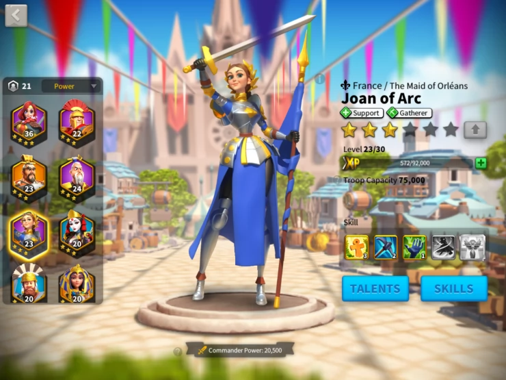 Joan of Arc - The Best Secondary Commander