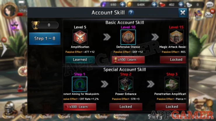 What are Account Skills?