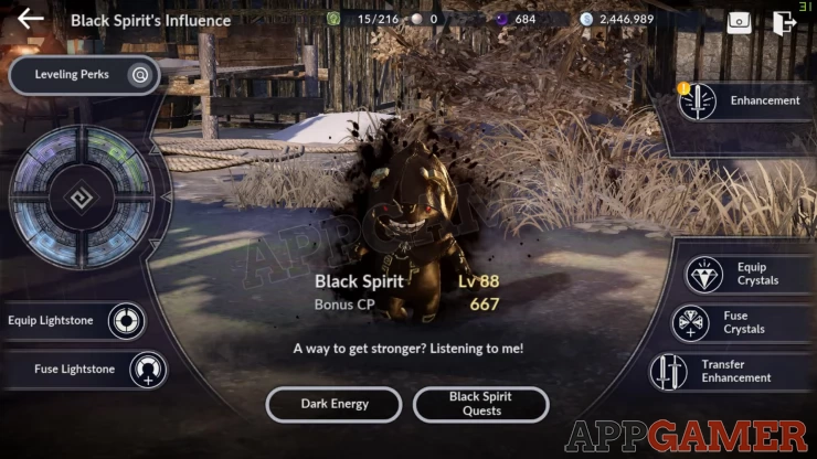Increasing your Black Spirit's HP is easier done compared to leveling up your character